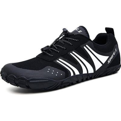 Blotevoetenschoenen Heren Hardlopen Aqua Zwemschoenen Dames Upstream Ademend Wandelen Sport Sneldrogend Rivier Zeewater Sneaker Mannelijk 42 black