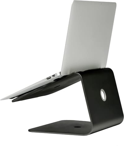 Famanu – Famanu notebookhouder laptopstandaard voor notebooks | Laptops "Aluminium" - ZWART
