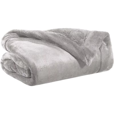 Deken Vivaraise Tender in polyester, parel kleur, 150 x 200 cm