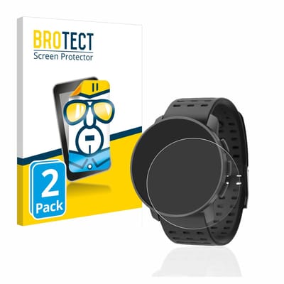 BROTECT - Screenprotector voor Suunto 9 Peak Pro - Folie Beschermfolie transparant 2 Stuks