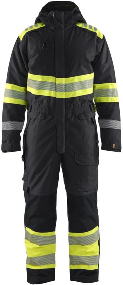 Blaklader 6720-1977 Winter Overall Hi-Vis - Zwart/High Vis Geel - 4XL