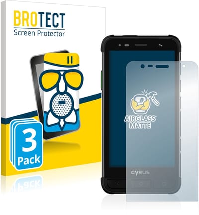 BROTECT - Screenprotector voor Cyrus CS45 XA - Folie Beschermfolie Beschermglas matte 3 Stuks