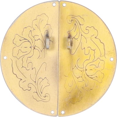 Poignée Anneau Ronde Rétro pour Porte de Maison, Placard, Armoire à Double Porte