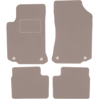 Beige veloursmatten voor: Rover 75 stationwagen, sedan (1998-2005)