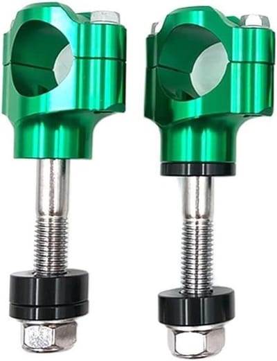 Stuurverhogers Motor - Stuurklemmen - Comfortabel Rijden - Verstelbare Hoogte - 28mm - Groen