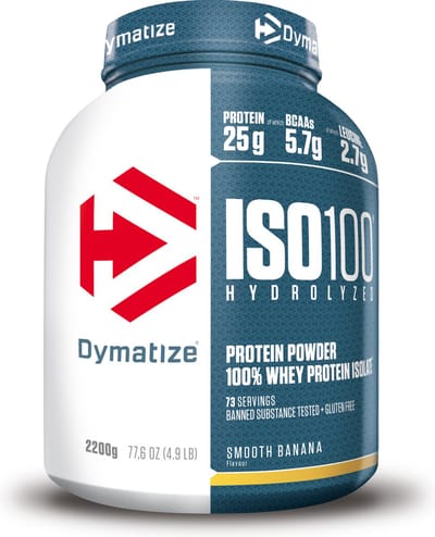 ISO 100 Hydrolyzed - 2264g - Smooth Banana