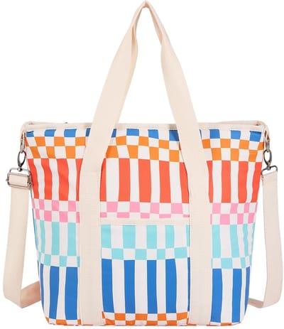 Dailygoods- Koeltas 29 l - Verstelbare schouderriem - PEVA-materiaal - Vuil- en slijtvast - Ideaal voor camping/werk/school - Lunchbox