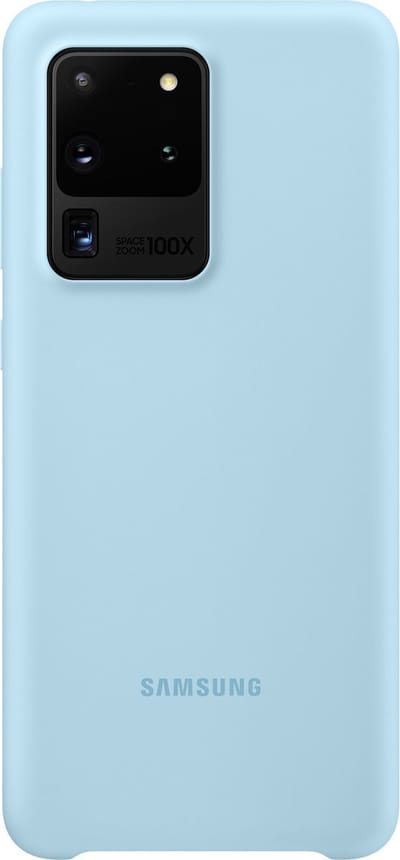 Samsung Silicone Hoesje - Samsung Galaxy S20 Ultra - Blauw