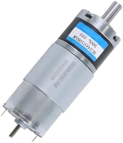 DC-aandrijfmotor - Elektromotor - Apparaat Aandrijven - Hoog Koppel - 12V - Metaal