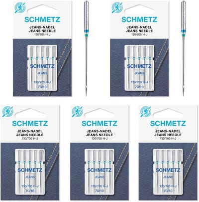 SCHMETZ Jeans Naalden 70/10 - 25 Stuks