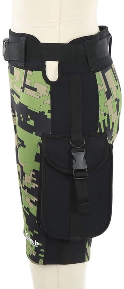Duikshorts 2.5mm Thermisch Isolerend - Heren Duikshorts - Waterdicht - Flexibel - Opbergvak - Versterkte Stiksels - Wetsuit
