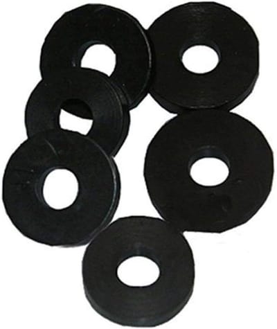 Sluitring Rubber - Kraanring Afdichting - Kraan Reparatie - Afgeschuinde Vorm - 13 cm Diameter - Effen