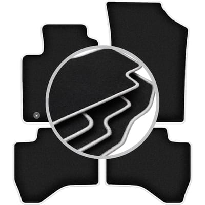 CARLUX-SILVER automatten voor: Citroen C1 II hatchback (2014-)