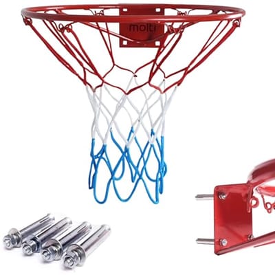 Basketbalkorf 37 cm voor Wandmontage - Ideaal voor Binnen en Buiten
