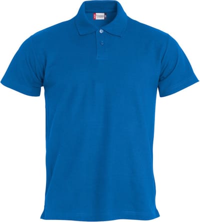 Clique Basic Polo S/S Junior 028232 - Kobalt - 90-100