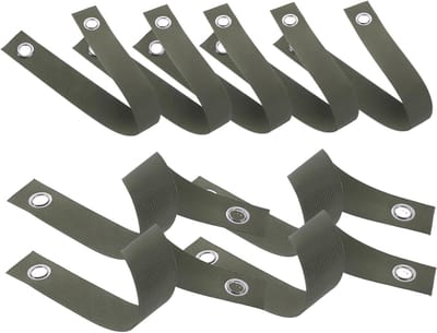 Milisten 10stuks Boom Fixatiebanden Met Grommets Duurzame Nylon Steunbanden Voor Tuinplanten Bescherming Tegen Stormen Schade Eenvoudig Te Installeren Betrouwbaar