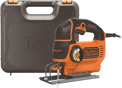 Decoupeerzaag 550W met AutoSelect, Softgrip en Variabel Toerental - Voorprecisie in Houtbewerking