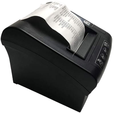 Thermische 80mm ontvangstprinter met automatische snijder, WIFI en USB ondersteuning voor POS-systemen, ideaal voor kassasystemen en detailhandel