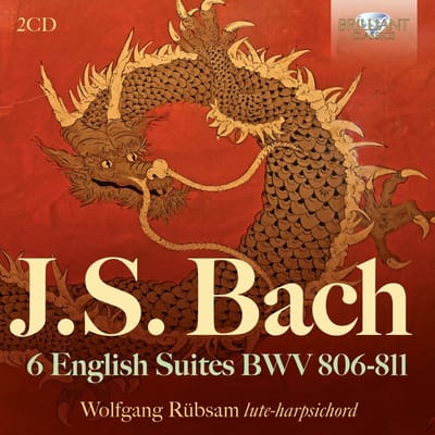 Wolfgang Rübsam - J.S. Bach: 6 English Suites Bwv 806-811 (2 CD)