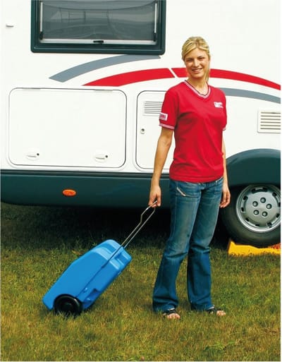Fiamma SCHOONWATERTANK - jerrycans vast - blauw