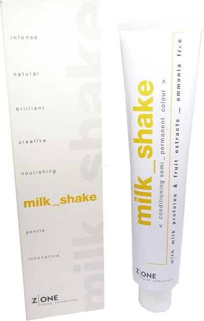 Z.ONE Milk Shake Semi Permanent Colour Crème haarkleur zonder ammoniak 100ml - 07 Medium Blonde / Mittelblond