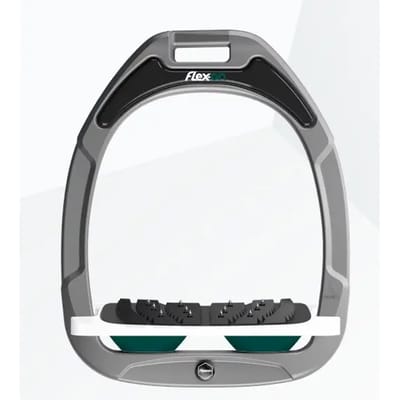 Gemonteerde Ultra Grip Aluminium/Wit/Groen Flex-On Green Composite