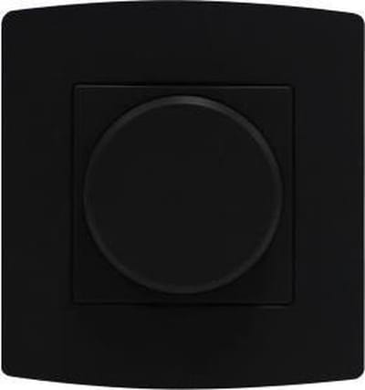Dimmer voor verlichting 230V - 38638 - Zwart