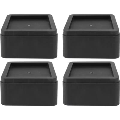 Lot de 4 rehausseurs de meubles en plastique de 7,6 cm, pour canapé, lit, bureau, chaise