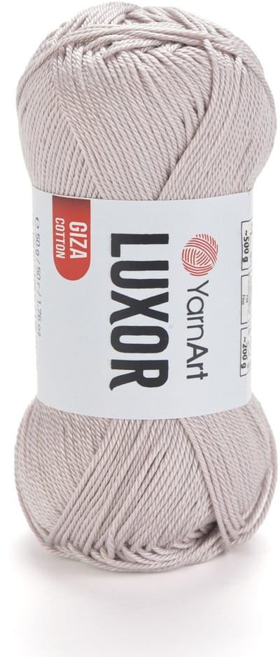 YarnArt Luxor – Gemerceriseerd Katoen Garen – 50g – ±125m – Glanzend Haakgaren – Voor Kleding & Accessoires - Kleur 1229