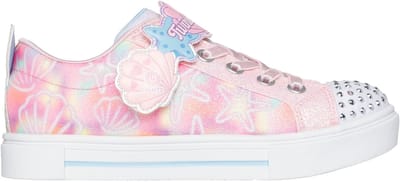 Skechers Twinkle Sparks - Underwater M - Meisjes Sneakers - Roze
