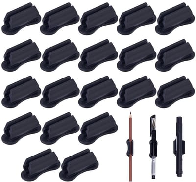 Dailygoods- Penhouder Zelfklevend - 20 Stuks - Dubbele Gaten