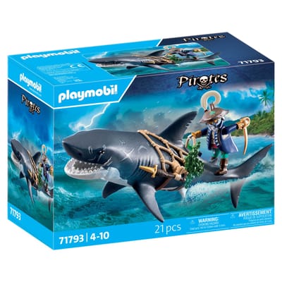 Piraten- en haaien simulatie spellen Playmobil
