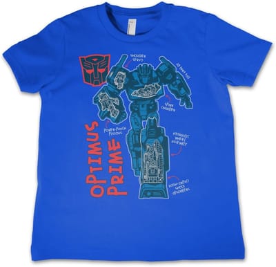 Transformers Kinder-T-shirt Optimus Prime Kids Tee HSB-12-TF1202-DTF556