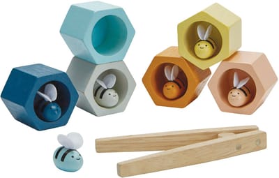 PlanToys Alfabet Set - Houten Letters - Duurzaam Hout - Educatief Speelgoed - PlanToys - Houten Alfabet