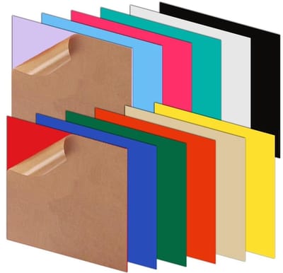 Acrylglas Platen - Kunststof Vellen - Creatieve Projecten - Krasbestendig UV-bestendig - 20 x 20 cm - Kleurrijk