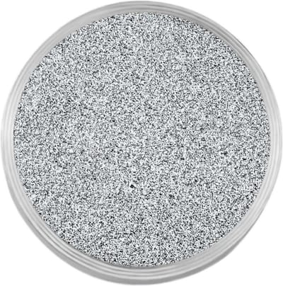 Quiges RVS Verwisselbare Mini Munt met Glitters Transparant - SLSRC030