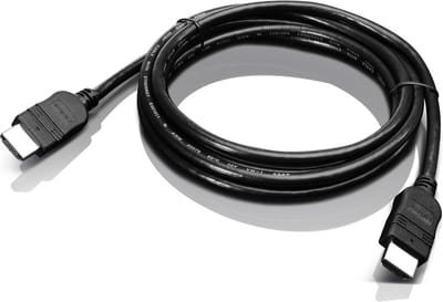Lenovo 0B47070 HDMI-kabel HDMI Aansluitkabel HDMI-A-stekker, HDMI-A-stekker 2.00 m Zwart 4K UHD