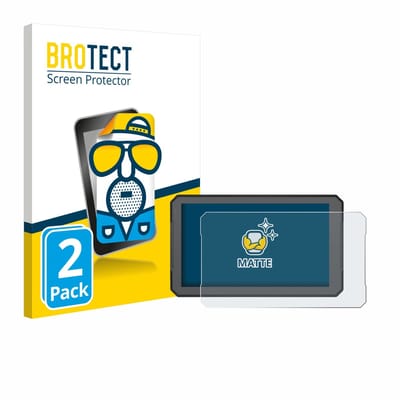 BROTECT - Screenprotector voor BOUWOIMA Motorrad Carplay B7 7" - Folie Beschermfolie matte 2 Stuks