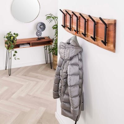 Fraaai - Woody kapstok 2x6 haken
