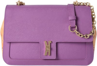 Schoudertas Dames - Crossbody Tas - Dagelijks Gebruik - Bay Lock Model - Eenheidsmaat - Paars