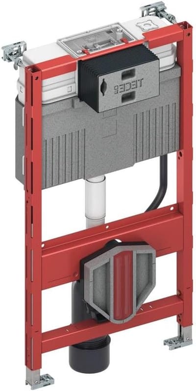 WC Module - Inbouwreservoir Toilet - Badkamer Installatie - Montagehoogte 980mm - 98 x 98 x 16.5 cm