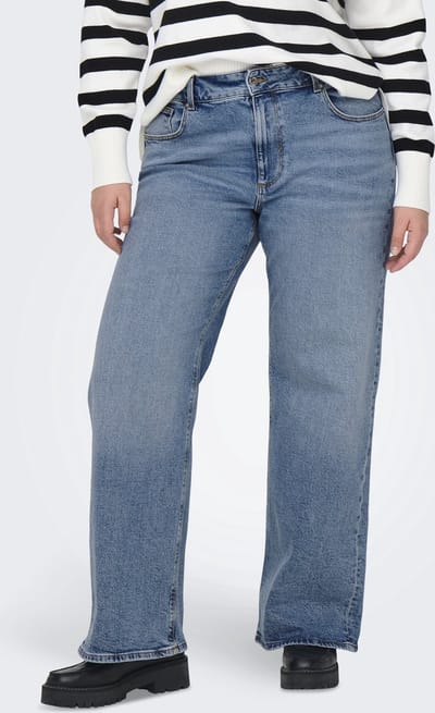 ONLY Carmakoma Wide-leg jeans CARJUICY High waist Wide leg fit Jeans