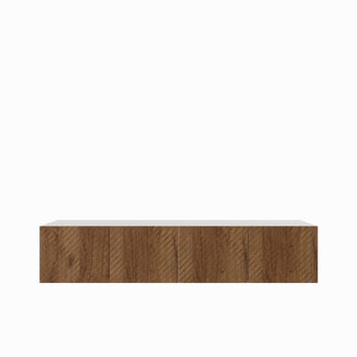 TV-kast Nicole 200 (2x100) cm (wit + catania)