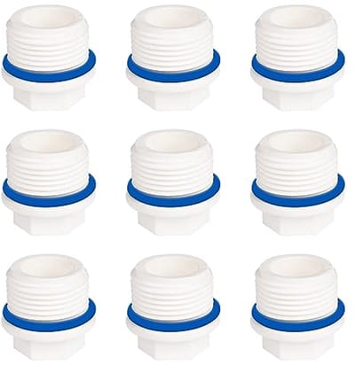 Sluitdop 3/4 inch - 9 stuks blindstoppen met afdichting voor waterleidingen