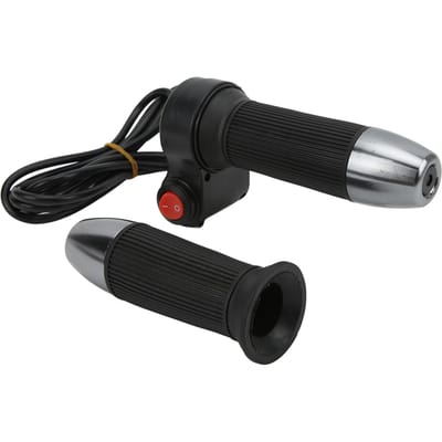 Ensemble 1 Paire 12V‑99V Poignée Accélérateur Vélo Électrique Guidon Poignée Accélérateur Vélo Électrique Durable black