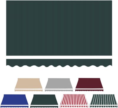 Luifel Doek - Zonnescherm Vervanging - Buiten Leven - Waterdicht Polyester - 7.14 kg