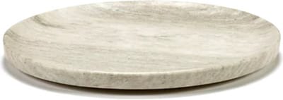 Serax Kelly Wearstler Dune ovale schaal 46x36cm H4cm marmer lichtbruin