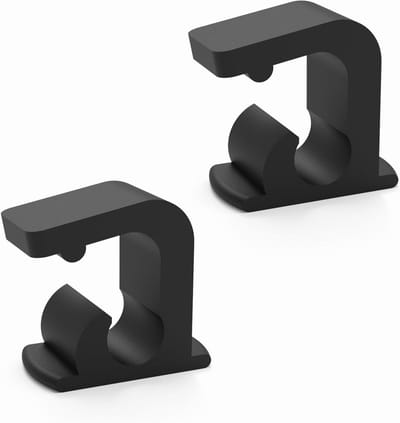 Reserve lagerclips - Scharnier bevestiging - Vaatwasser reparatie - Versterkt design - 2 stuks - Zwart