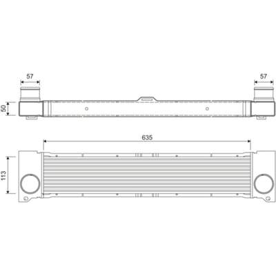 Intercooler VALEO 818808