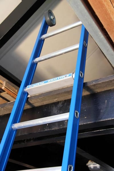 Ladderbeugel - Veilig Werken - Opbergen Ladders - Gepatenteerd Concept - Type I - RVS